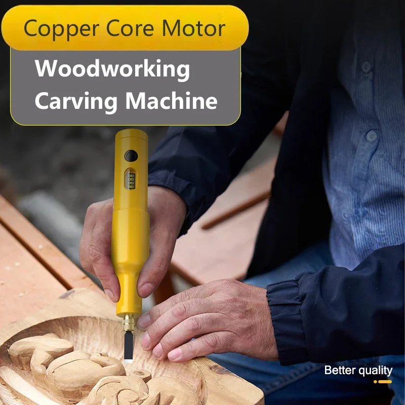 Woodworking Ai - Zestaw 20 ostrzy do elektrycznej grawerki,
