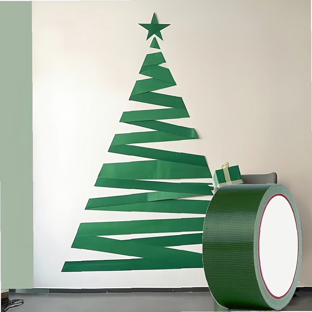 Woodworking Xmas Decorations - Taśma dekoracyjna świąteczna do ozdabiania przyjęć,