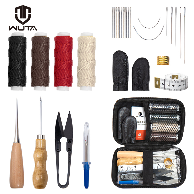 Woodworking Tool Stores - WUTA Zestaw do naprawy skóry Szycie
