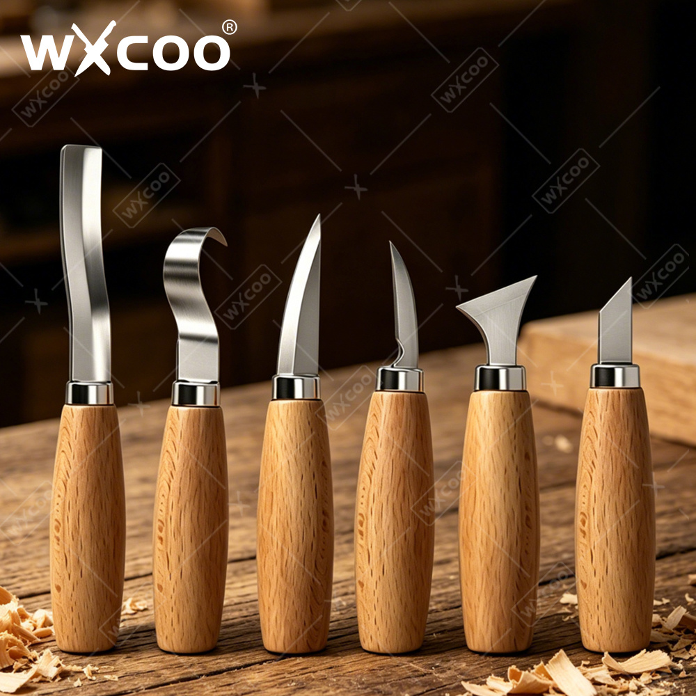 Woodworking Man - Nóż do rzeźbienia w drewnie WXCOO,