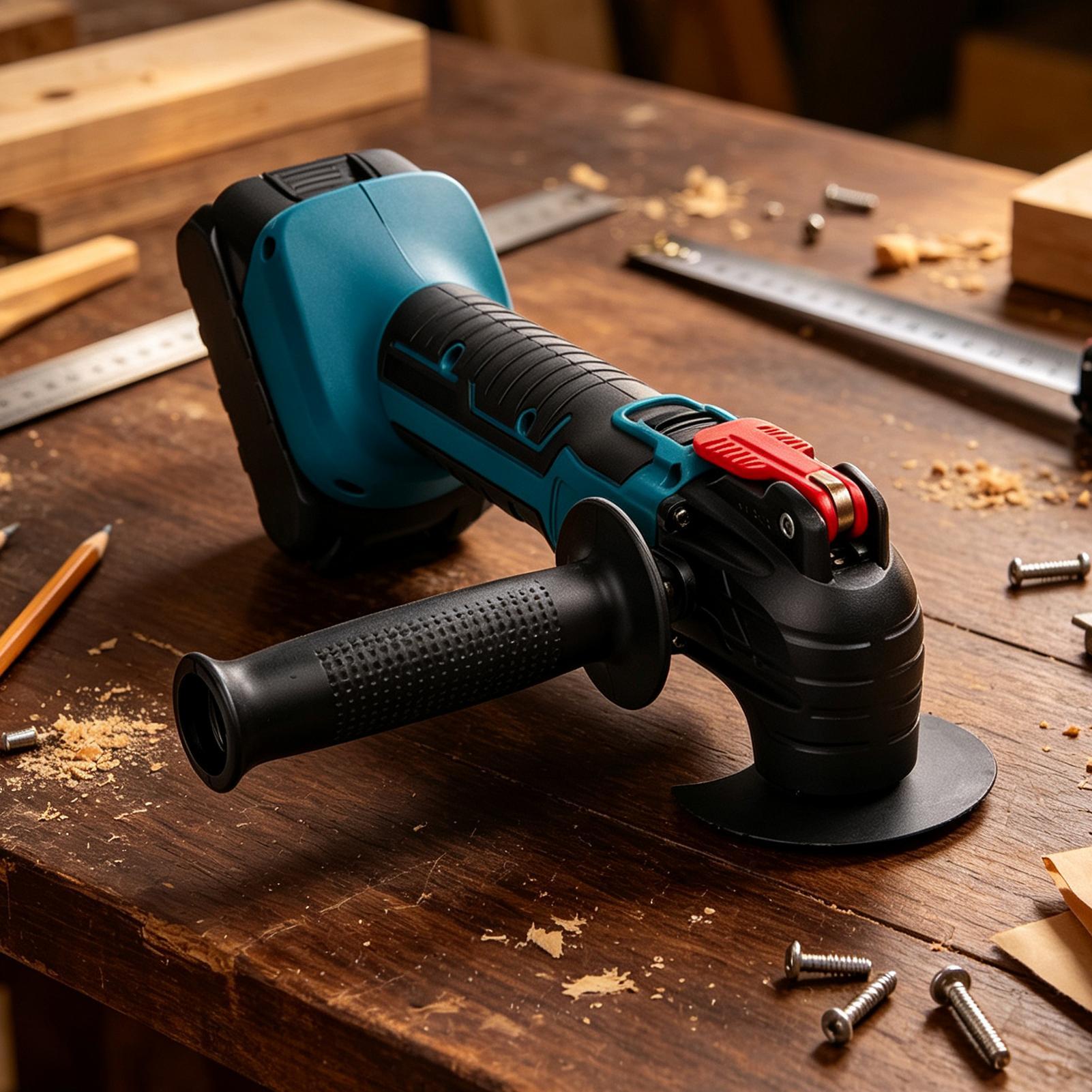 Woodworking Garage - Szlifierka kątowa akumulatorowa, oscylacyjna, narzędzie do