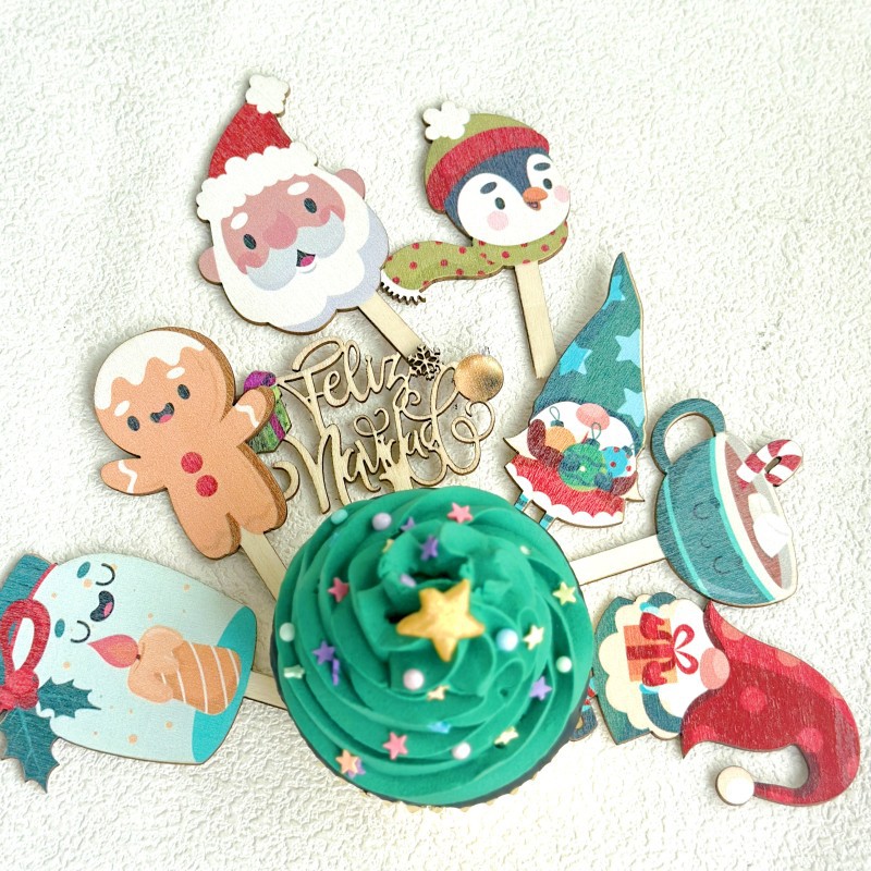 Dekoracja na tort z drewna z h – Woodworking Xmas Decorations recenzja i cena