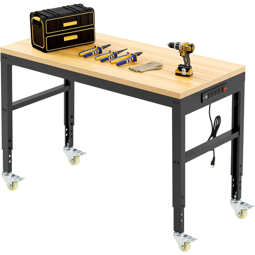 Regulowany stół warsztatowy, w – Woodworking Garage recenzja i cena