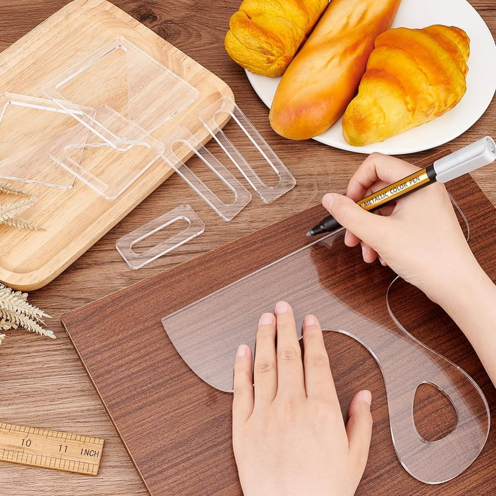 7 szt. Szablonów do charcuteri – Woodworking Man recenzja i cena