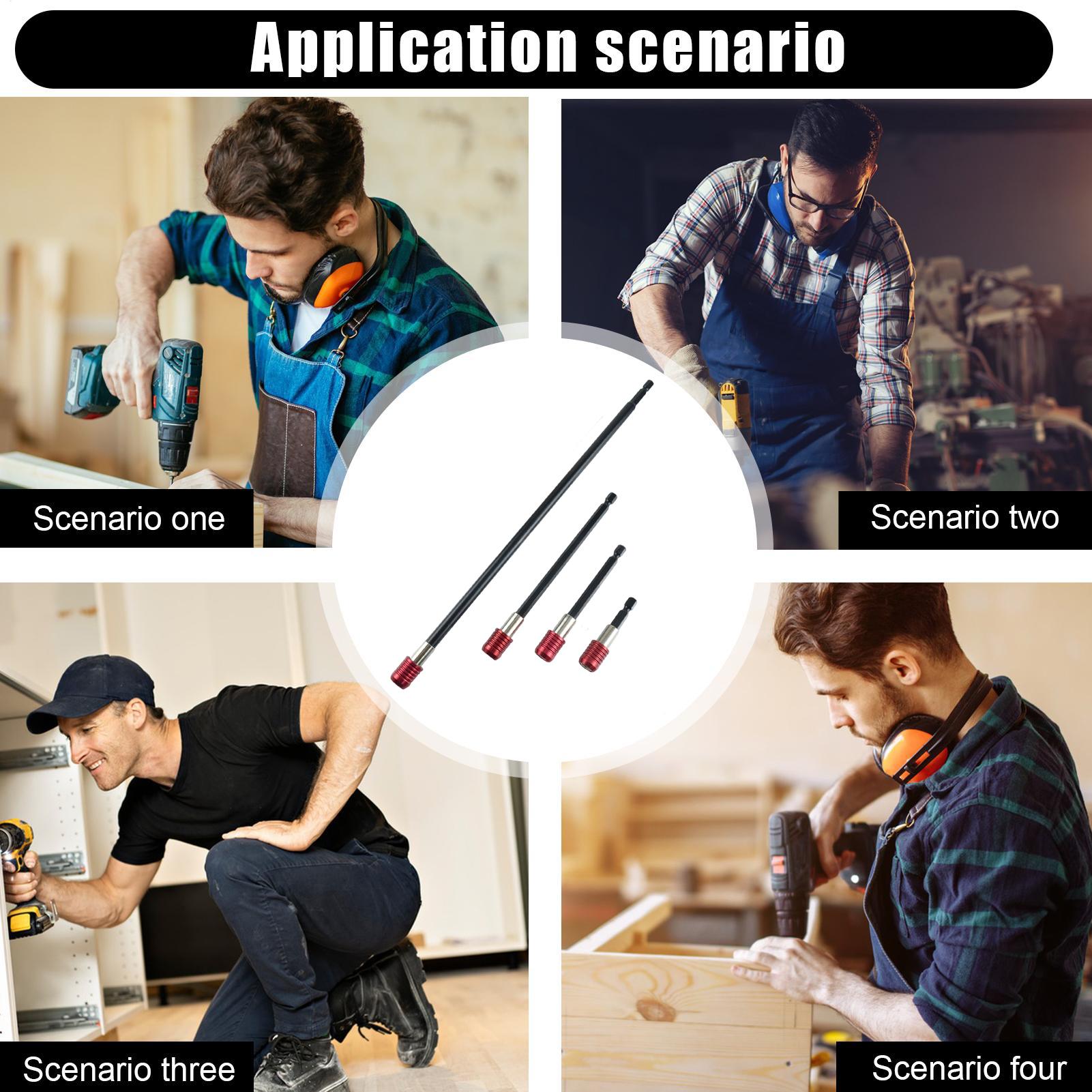 Przedłużka do wierteł 4-części – Woodworking Garage recenzja i cena