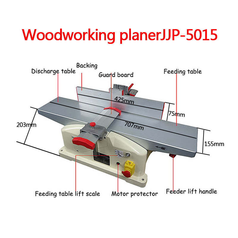 Aluminiowe blaty, mocna struga – Woodworking Thicknesser recenzja i cena