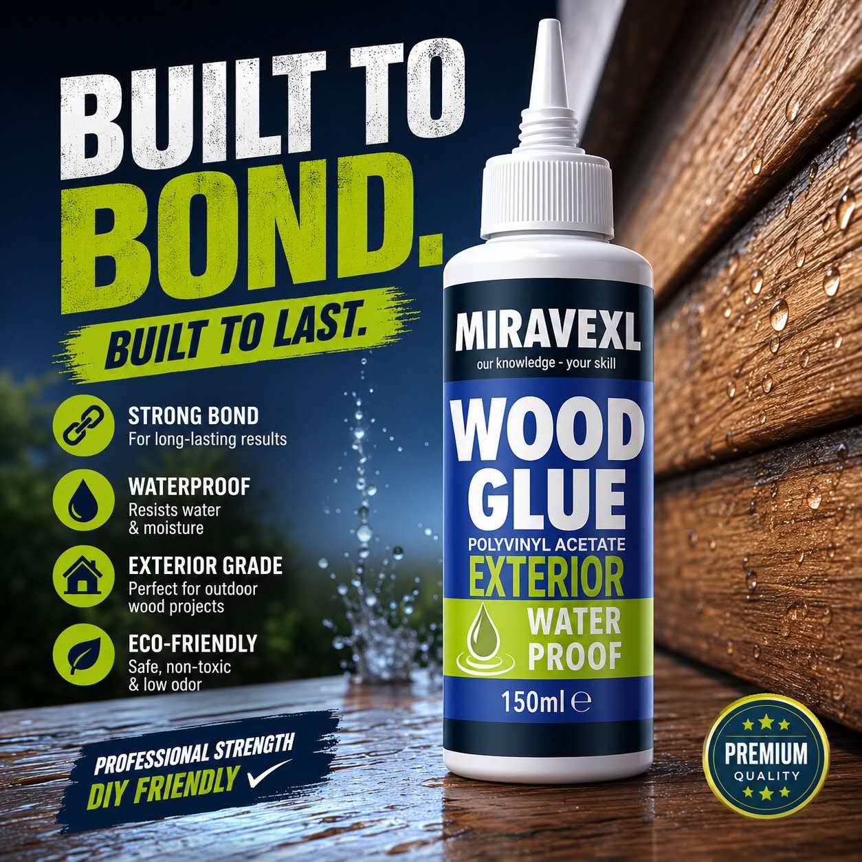 Szybkoschnący klej do drewna o – Woodworking Quick Glue recenzja i cena