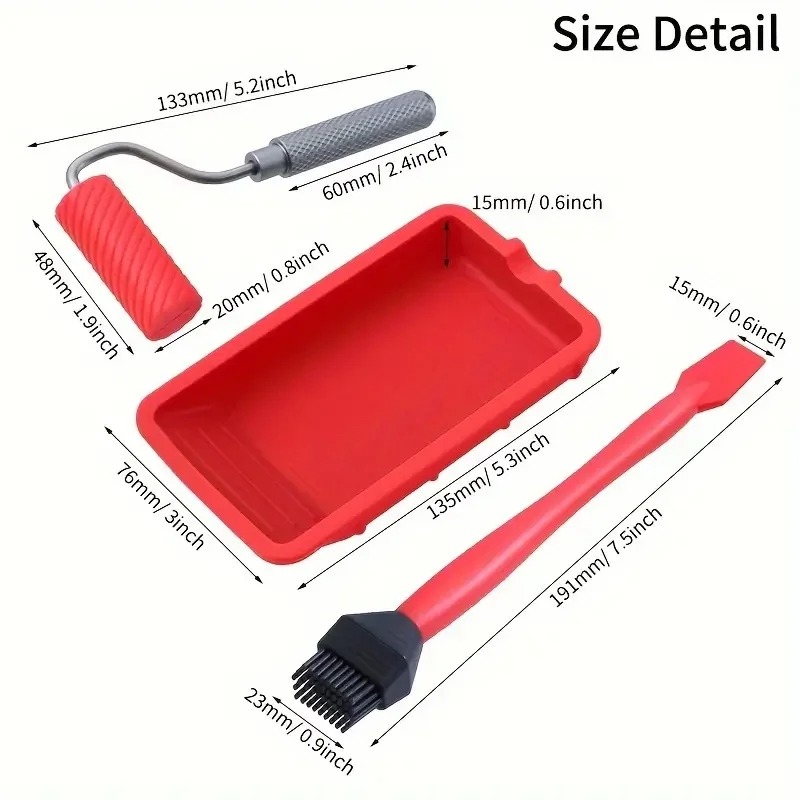 Zestaw narzędzi do nakładania  – Woodworking Glue Roller recenzja i cena