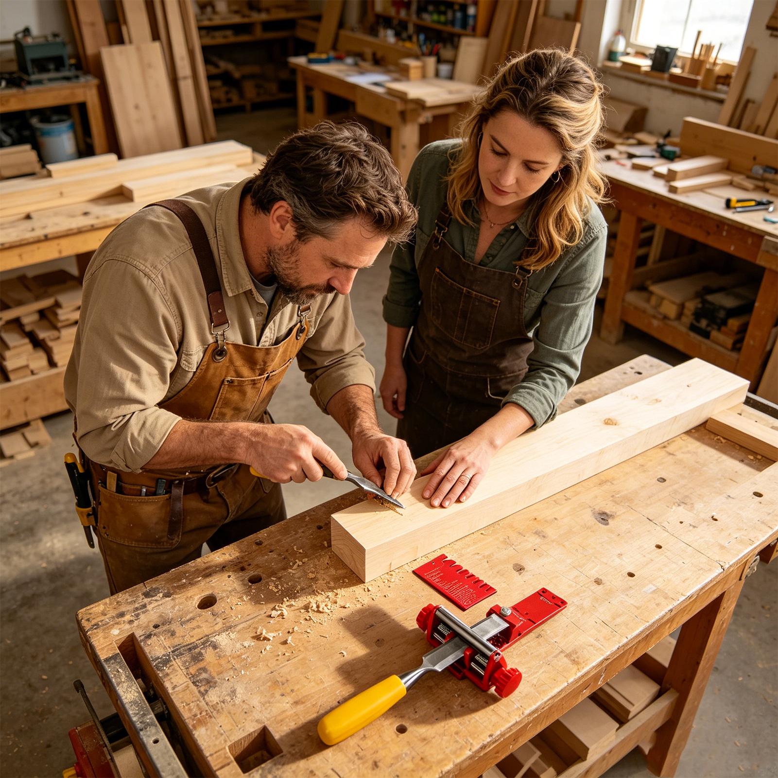 Prowadnica do ostrzenia dłut,  – Woodworking Garage recenzja i cena
