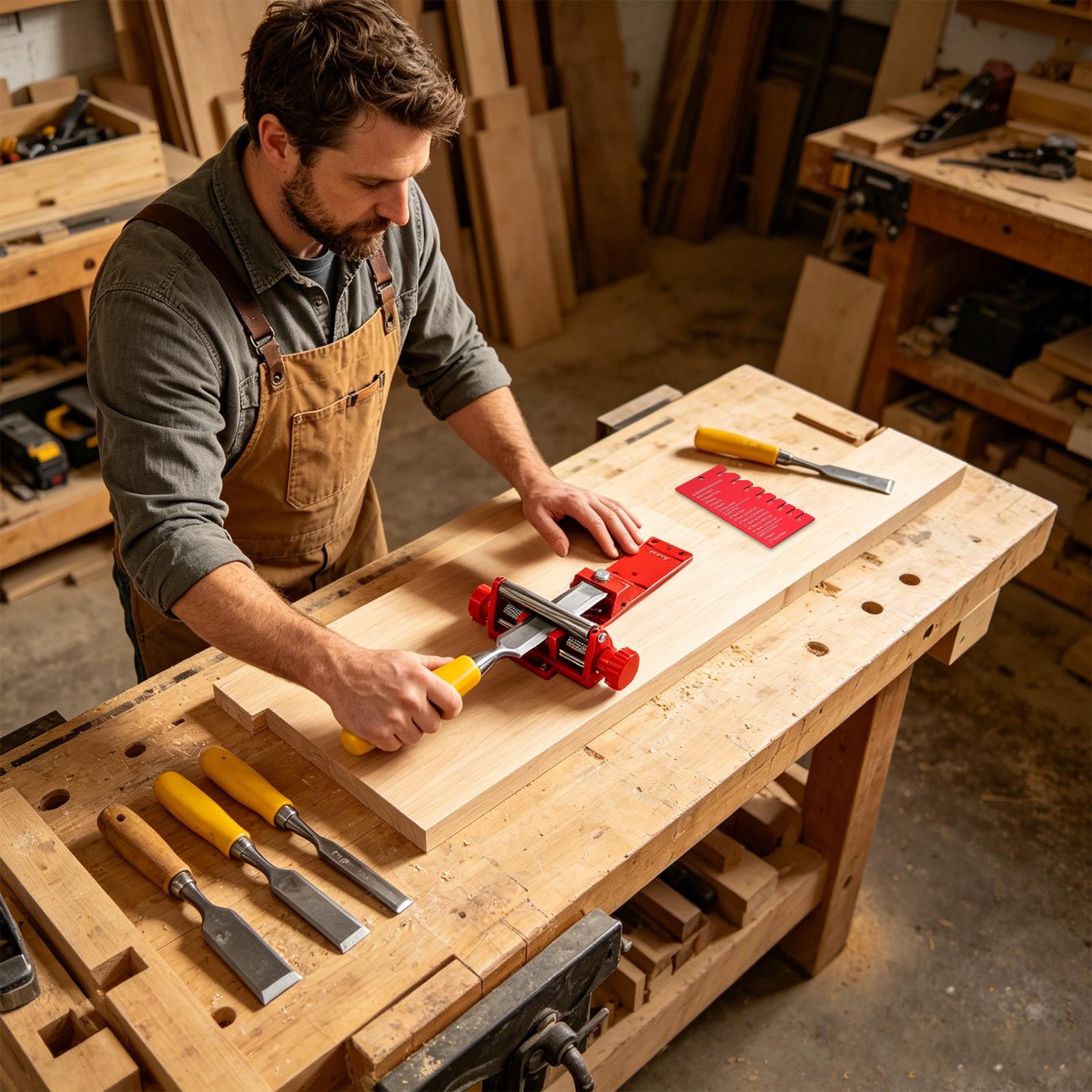 Prowadnica do ostrzenia dłut,  – Woodworking Garage recenzja i cena