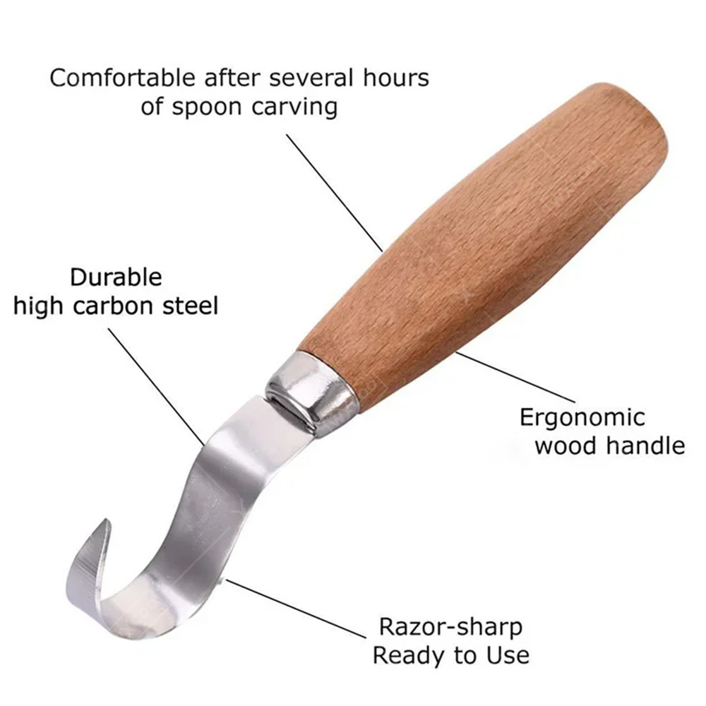 Nóż do rzeźbienia w drewnie WX – Woodworking Man recenzja i cena