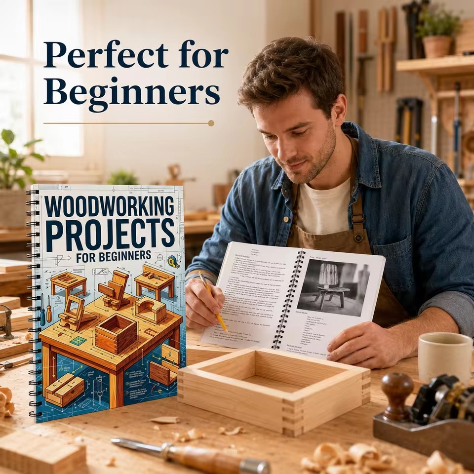 Proste plany prac stolarskich  – Woodworking Ideas For Beginners recenzja i cena